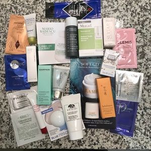 Luxury skincare samples bundle